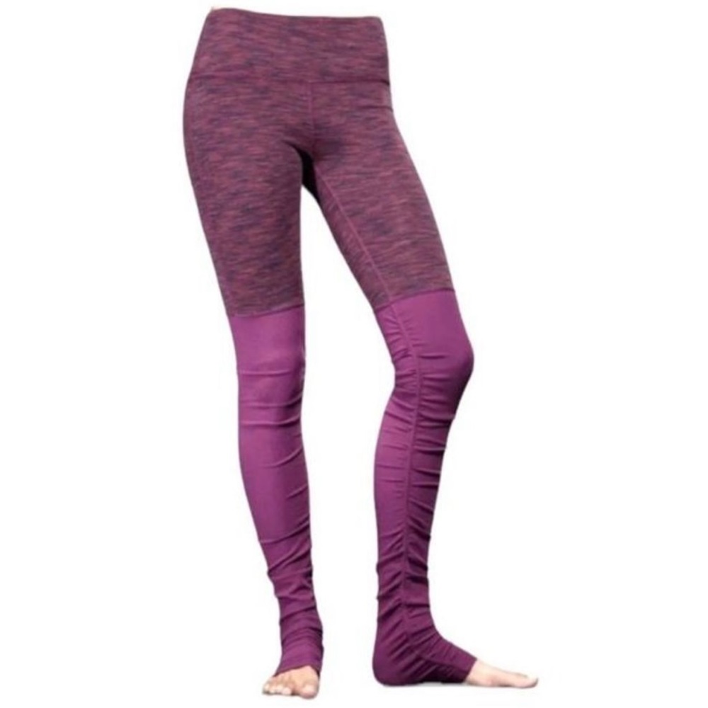 ALO Yoga High-Waist Goddess Garnet Burgundy Legging‎ Size Medium